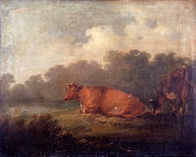 Landscape with Cattle by Sir Peter Francis Bourgeois